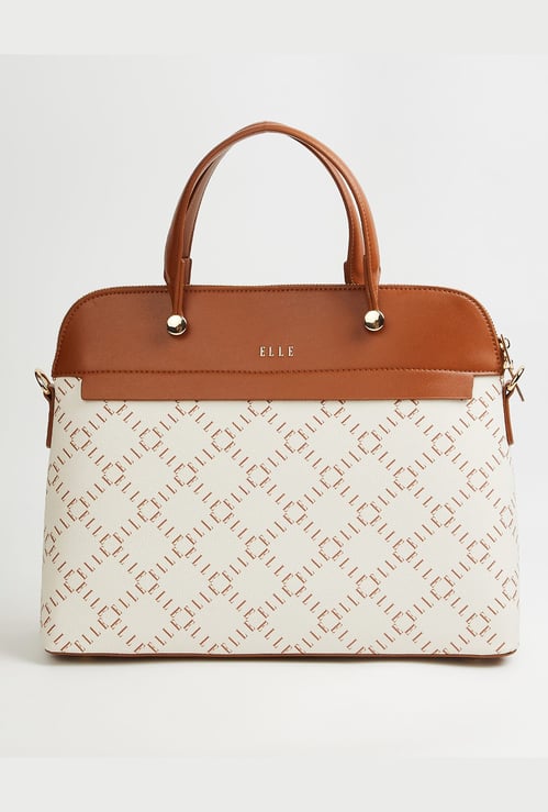 ELLE Printed Laptop Bag