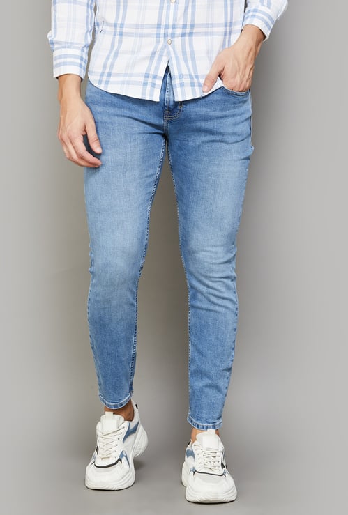 SPYKAR Stonewashed Slim Fit Jeans