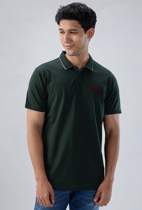 SPYKAR Solid Polo T-shirt