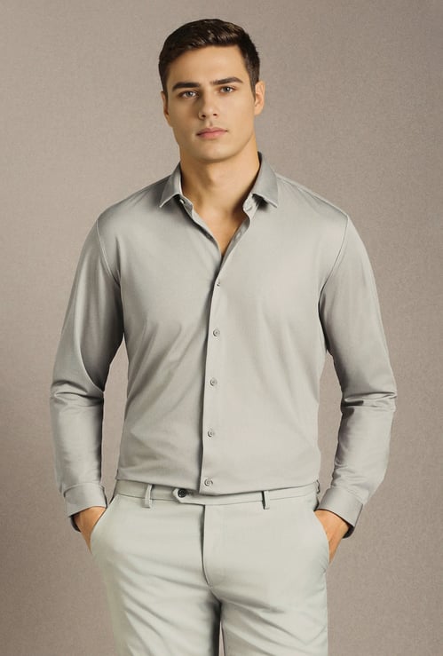 LOUIS PHILIPPE Solid Super Slim Formal Shirt