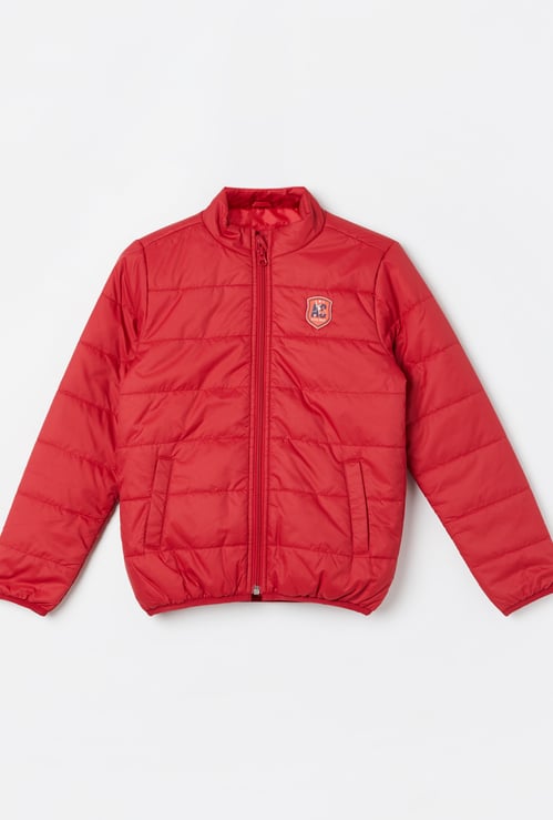 ALLEN SOLLY Boys Quilted Puffer Jacket
