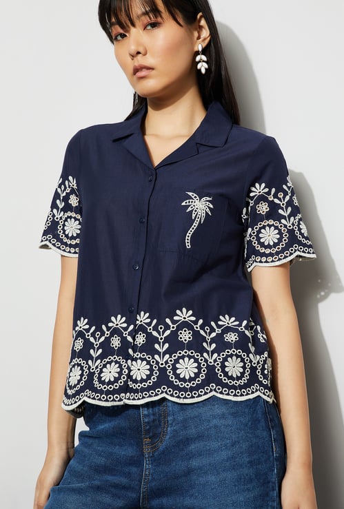 FAME FOREVER Schiffli Shirt