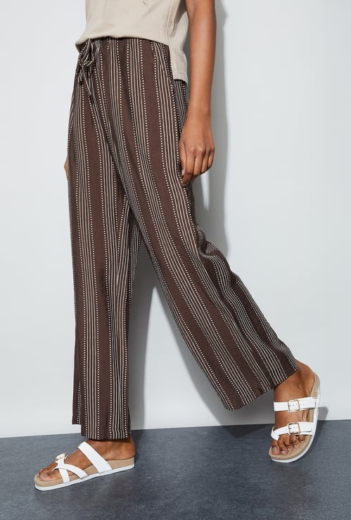 FAME FOREVER Striped Trousers