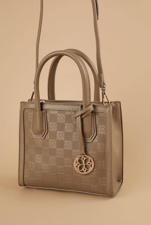 CODE Textured Handheld Bag