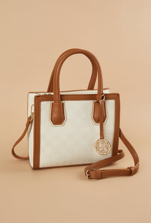 CODE Textured Handheld Bag