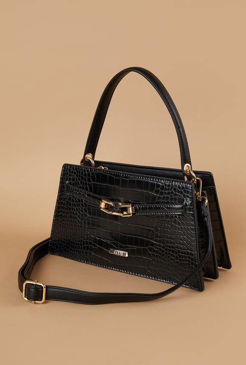 CODE Textured Handheld Bag