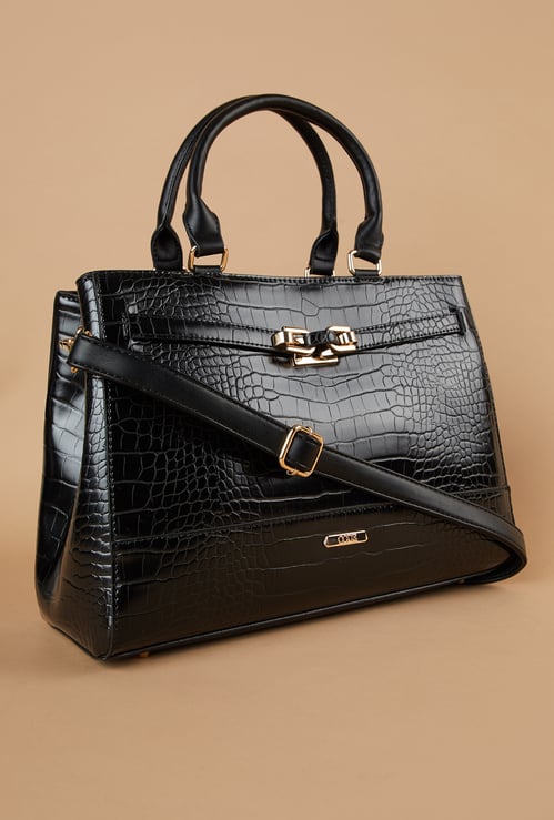 CODE Textured Handheld Bag
