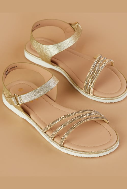 FAME FOREVER Girls Embellished Flats