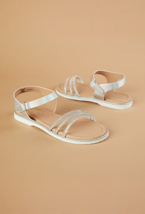 FAME FOREVER Girls Embellished Flats