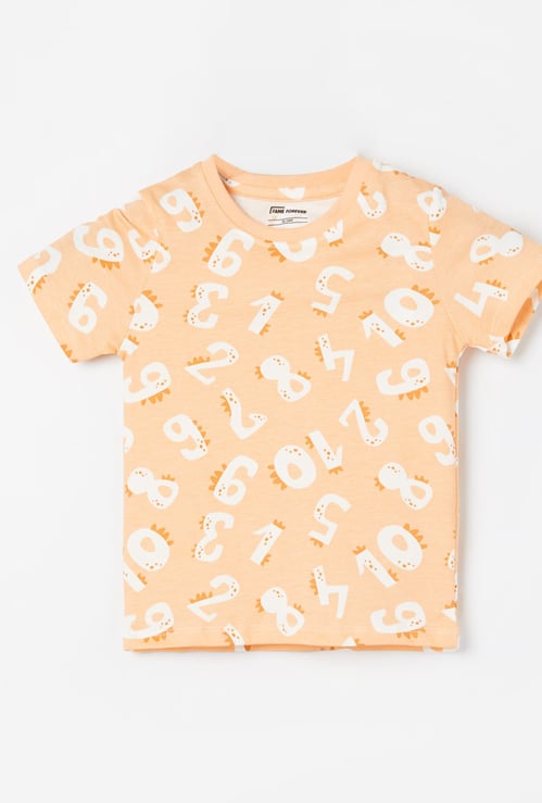 FAME FOREVER Boys Printed T-shirt