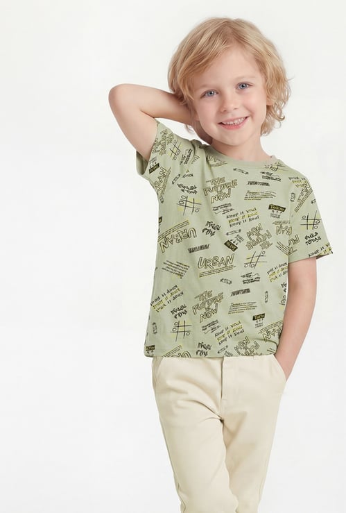 FAME FOREVER Boys Printed T-shirt