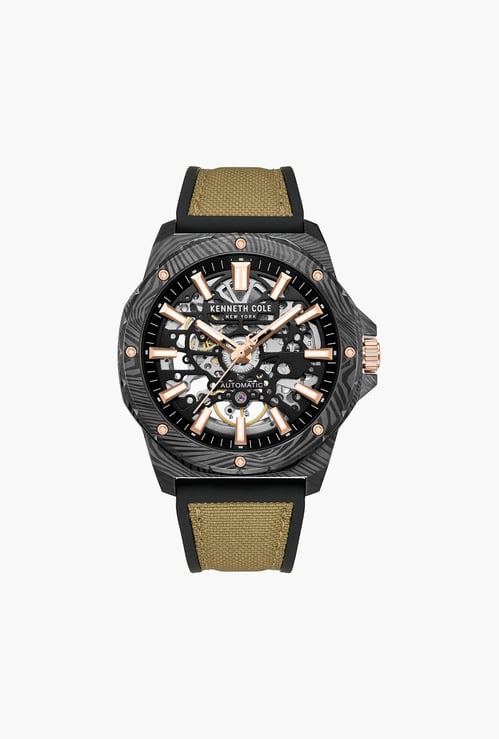 KENNETH COLE Skeleton Automatic Watch - KCWGZ0076703MNW