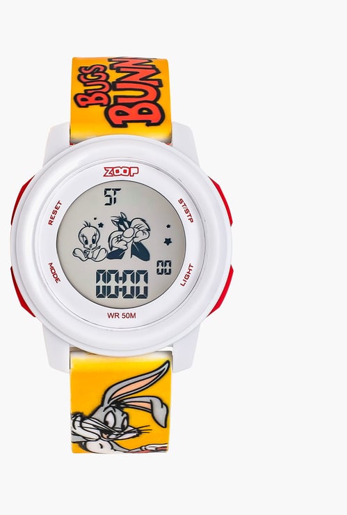 ZOOP Kids Looney Tunes Digital Watch - 16043PP07