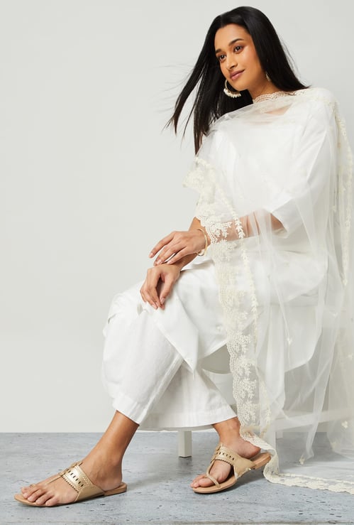 MELANGE Embroidered Dupatta