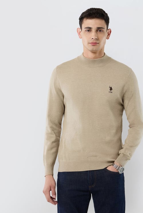 US POLO ASSN Solid Sweater