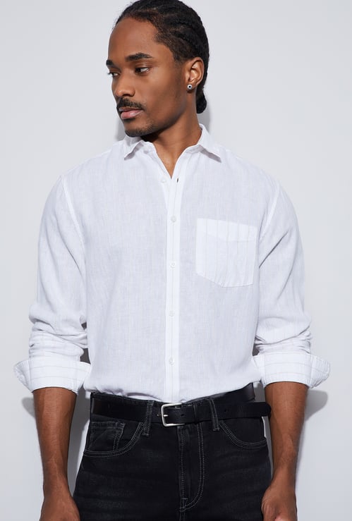 CODE Striped Regular Fit Shirt