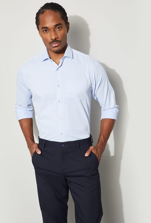 CODE Patterned Regular Fit Formal Shirt