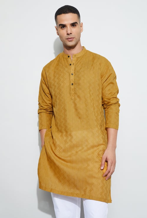 MELANGE Woven Design Kurta