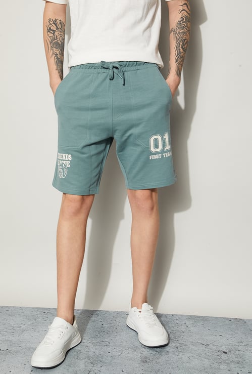 FAME FOREVER Printed Regular Fit Shorts