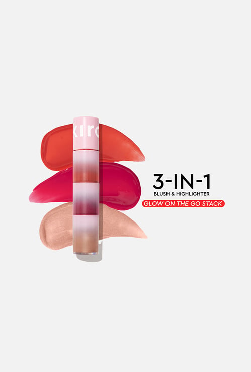 KIRO BEAUTY Glow On The Go 3-in-1 Blush & Highlighter - Sundowner Spritz - 3.5ml