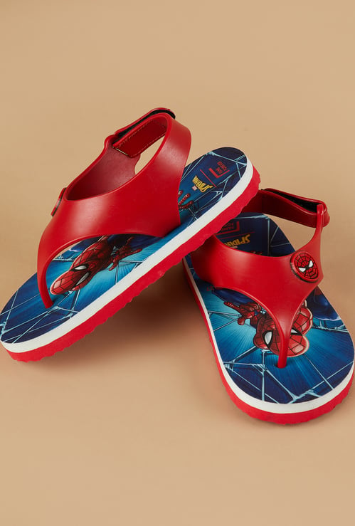 FAME FOREVER Boys Captain America Flip-Flops