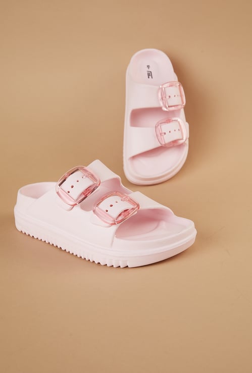 FAME FOREVER Girls Solid Slip-Ons
