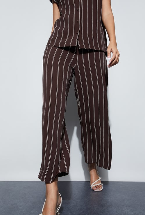CODE Striped Trousers