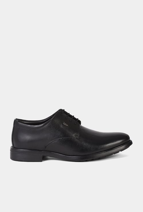LEE COOPER Solid Lace-Up Shoes