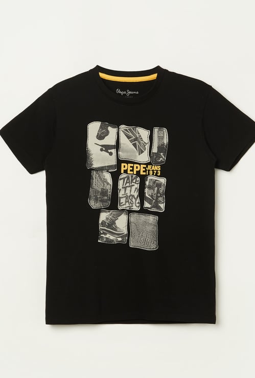 PEPE JEANS Boys Graphic Print T-shirt