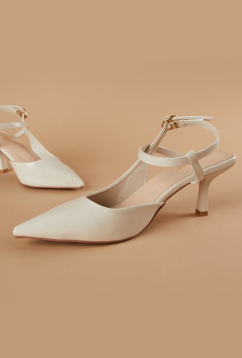 GINGER Solid Stilettos Heels