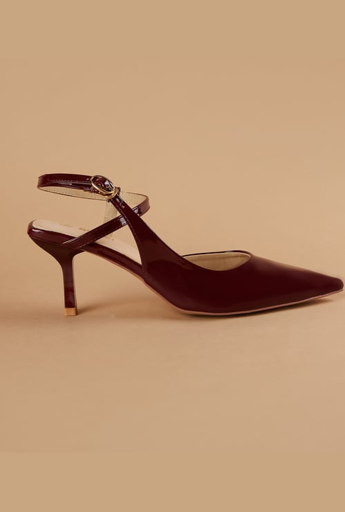 GINGER Solid Stilettos Heels