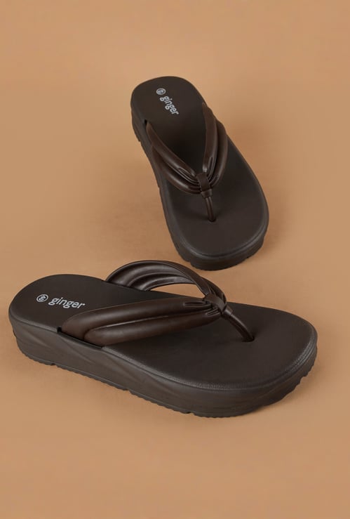 GINGER Solid Flip Flops