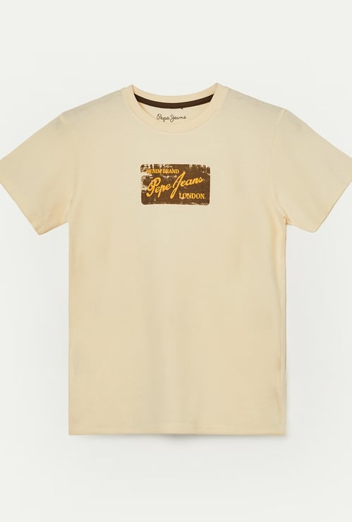PEPE JEANS Boys Brand Print T-shirt