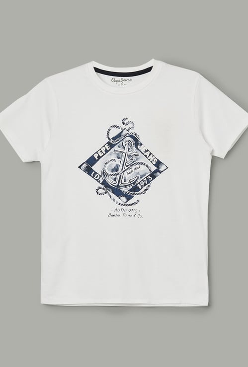 PEPE JEANS Boys Graphic Print T-shirt