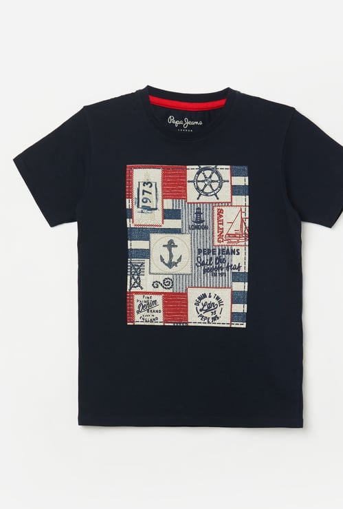 PEPE JEANS Boys Graphic Print T-shirt