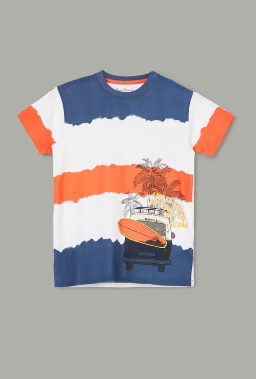 PEPE JEANS Boys Graphic Print T-shirt