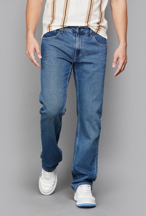 PEPE JEANS Washed Regular Straight Jeans