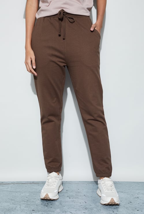 FAME FOREVER Solid Elasticated Joggers