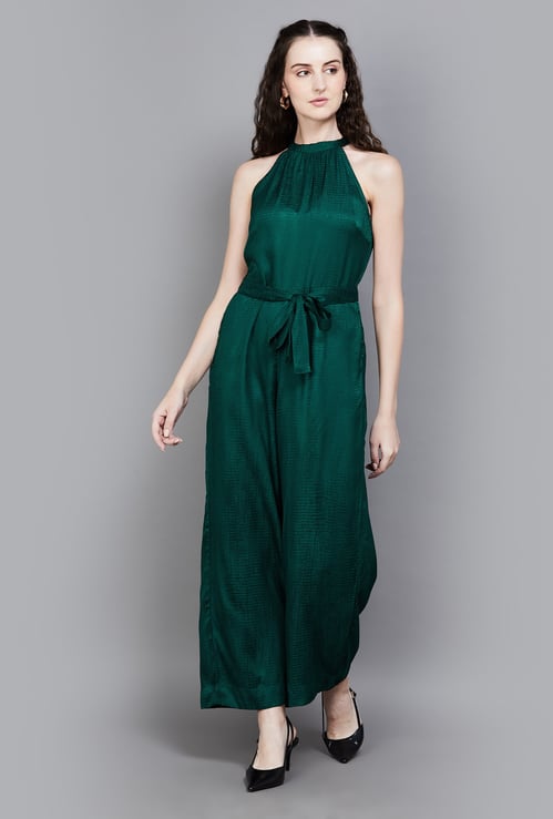 AND Woven Halter Neck Jumpsuit