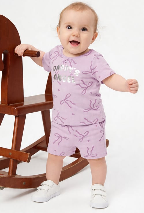 FAME FOREVER Girls Printed Shorts