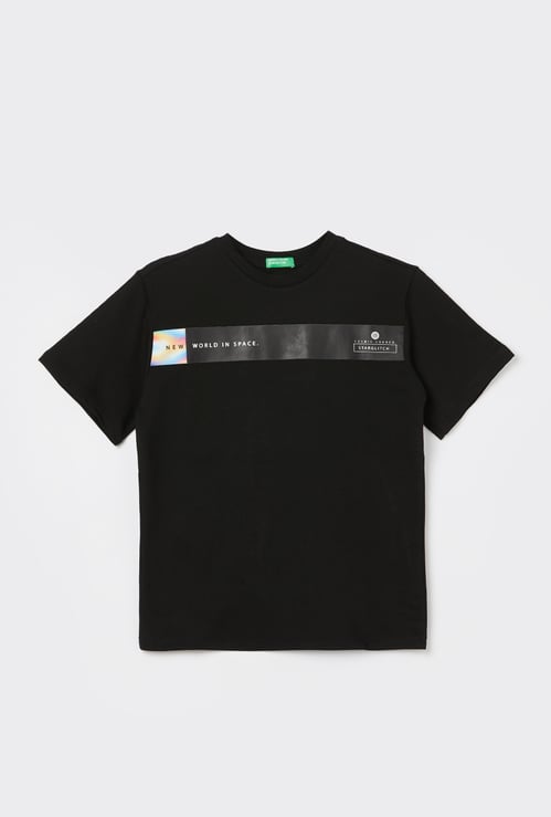 UNITED COLORS OF BENETTON Boys Back Print T-shirt