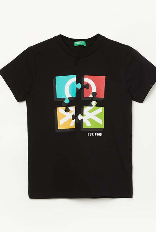UNITED COLORS OF BENETTON Boys Graphic Print T-shirt