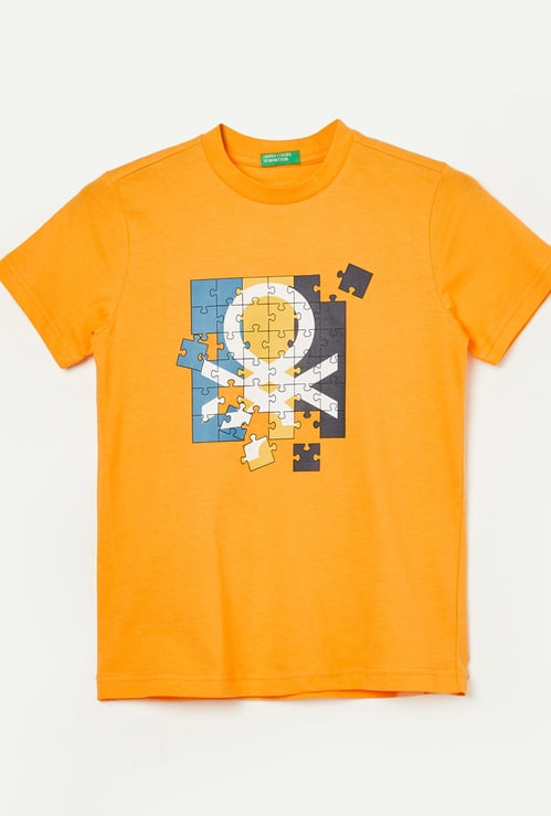 UNITED COLORS OF BENETTON Boys Graphic Print T-shirt