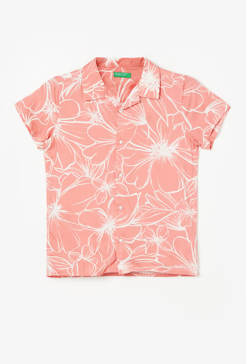 UNITED COLORS OF BENETTON Boys Printed Shirt