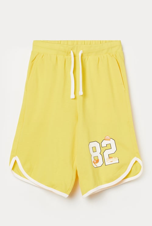 UNITED COLORS OF BENETTON Boys Graphic Print Shorts