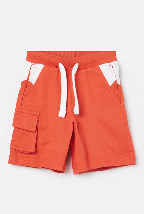 UNITED COLORS OF BENETTON Boys Colourblock Cargo Shorts