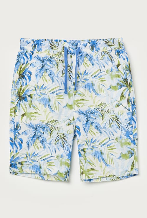 UNITED COLORS OF BENETTON Boys Printed Regular Shorts
