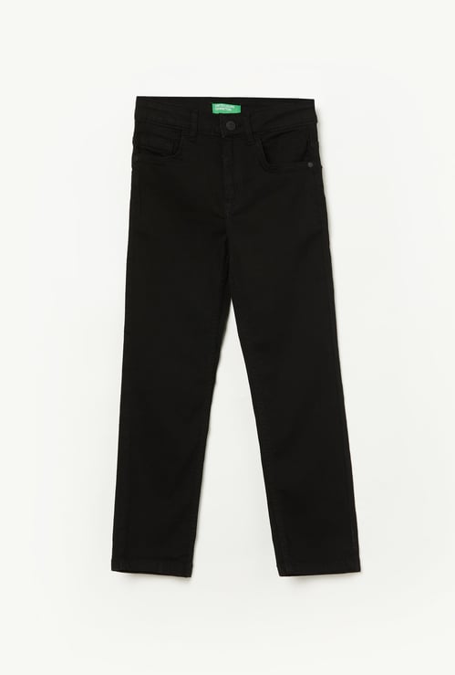 UNITED COLORS OF BENETTON Boys Darkwashed Jeans
