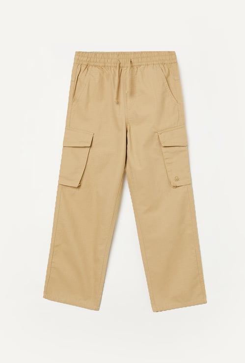 UNITED COLORS OF BENETTON Boys Textured Cargos