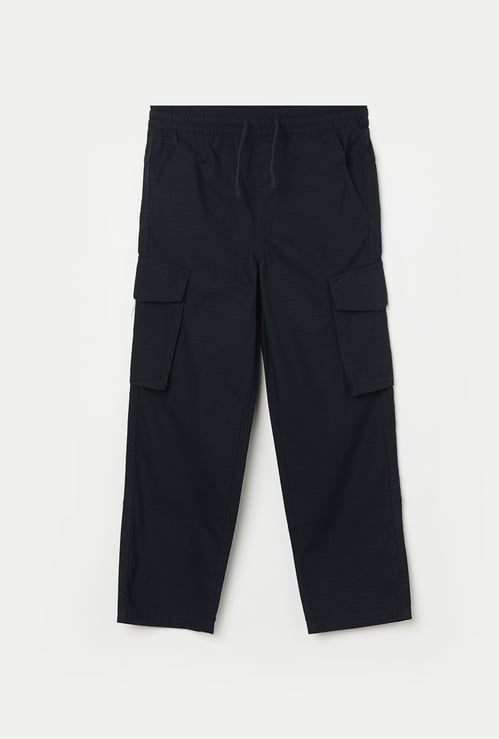 UNITED COLORS OF BENETTON Boys Textured Cargos